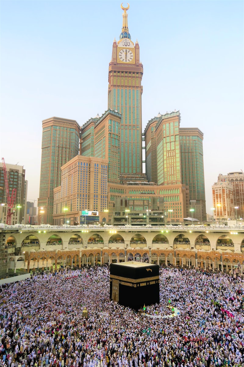 Pilgrims at Haram